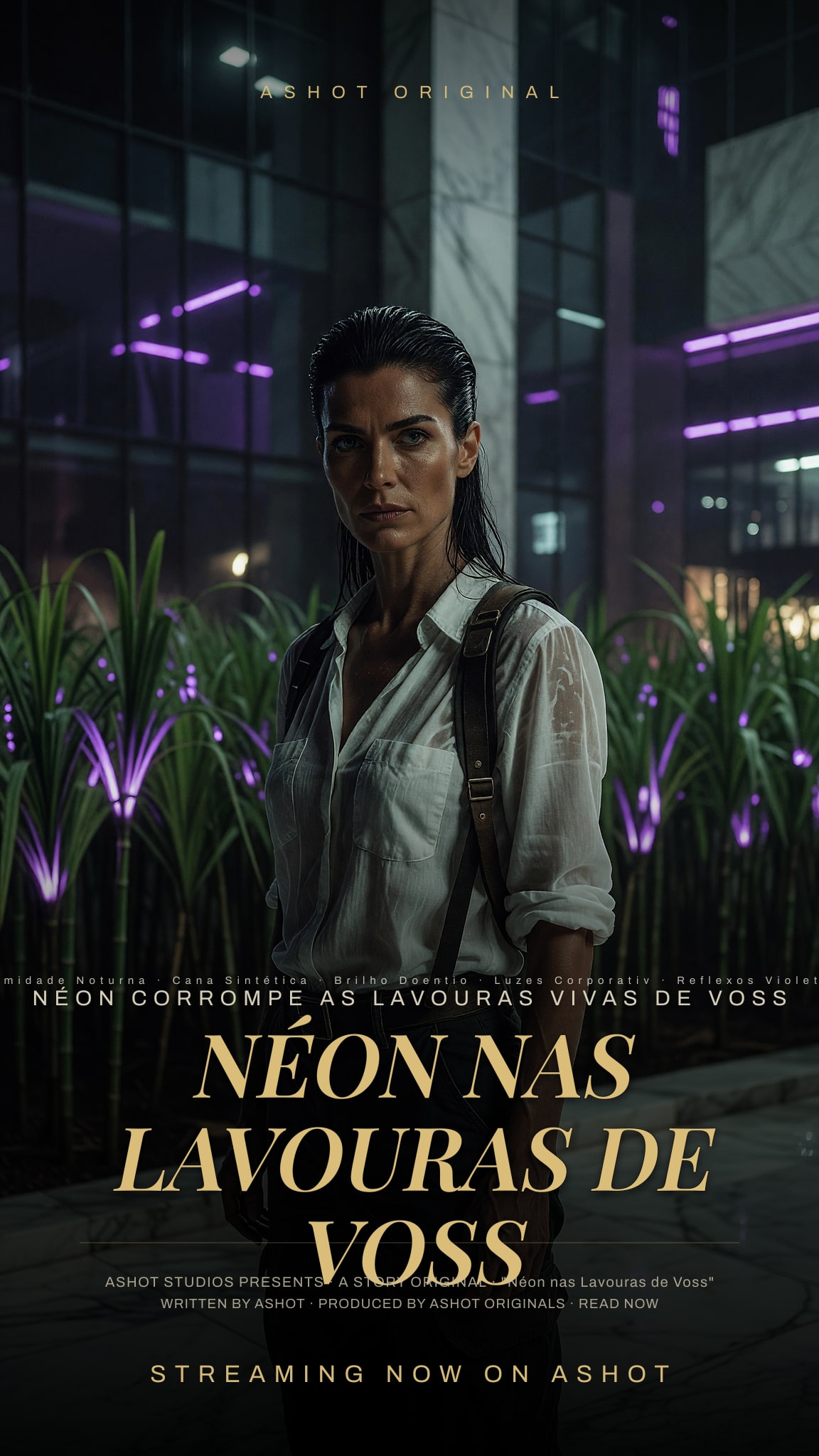 Néon nas Lavouras de Voss