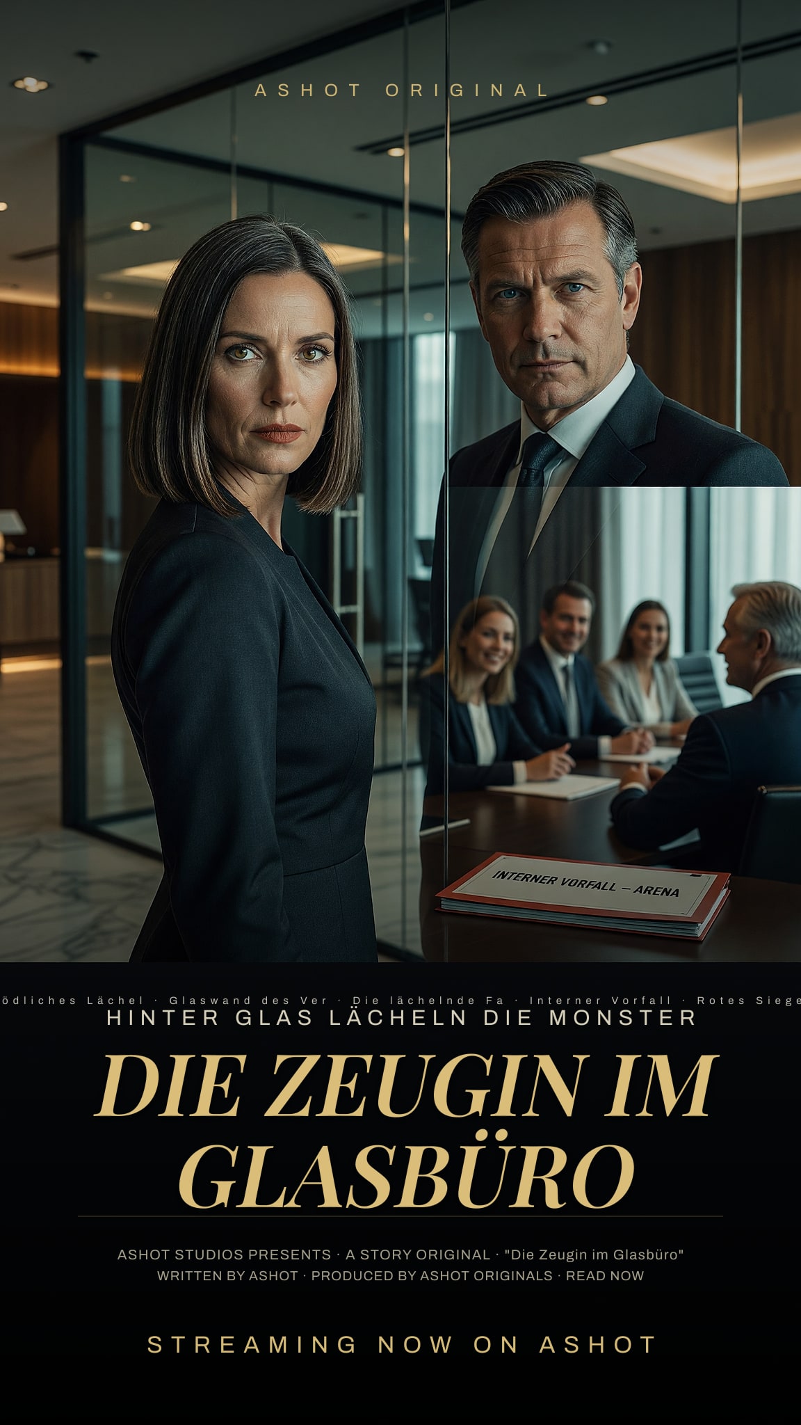 Die Zeugin im Glasbüro