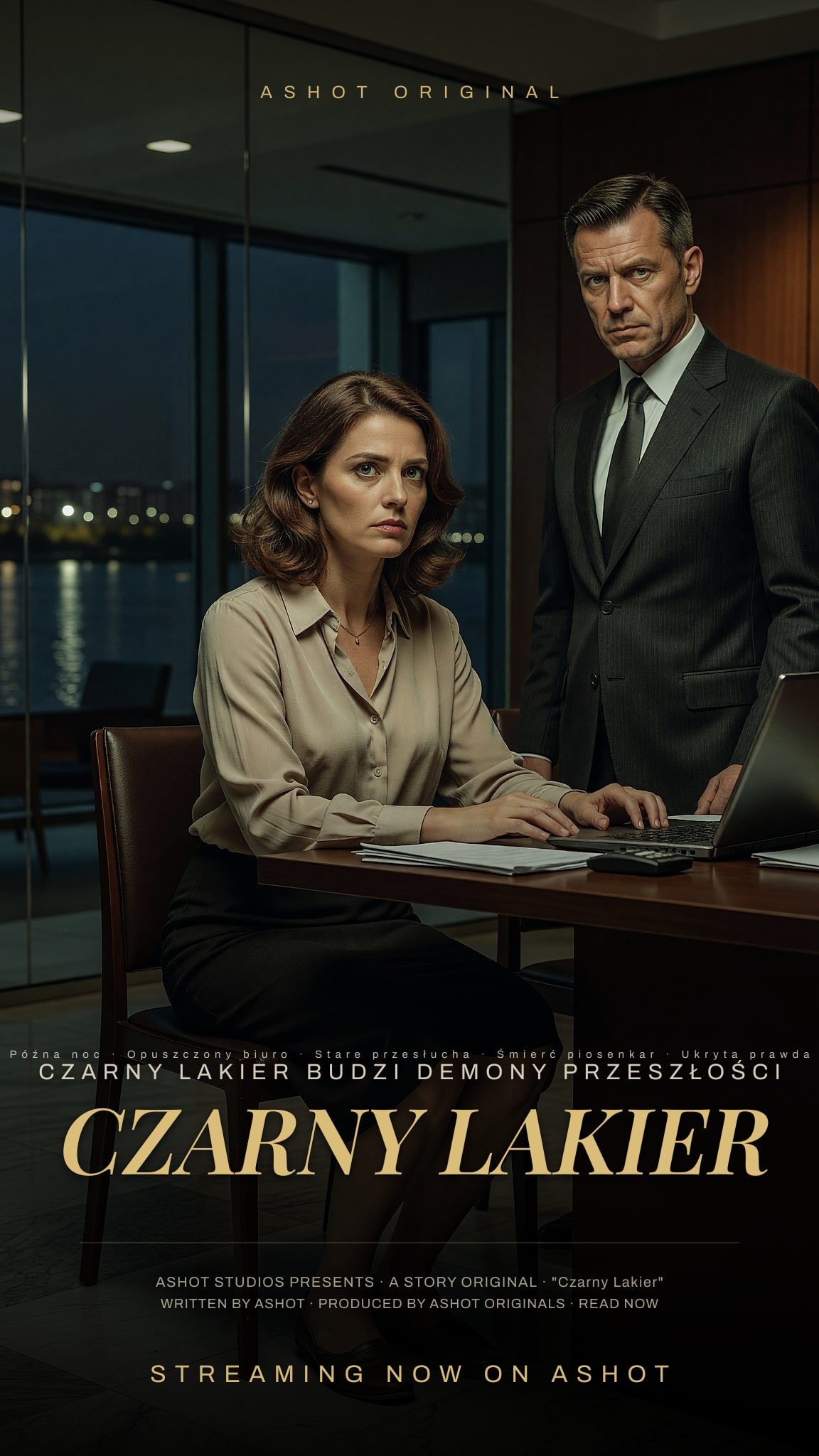 Czarny Lakier