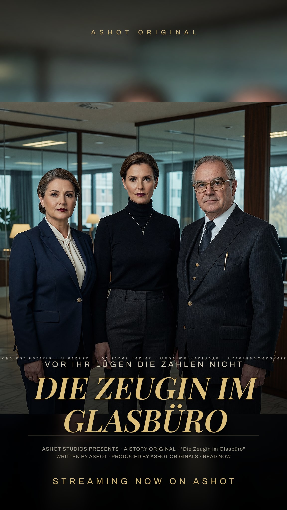 Die Zeugin im Glasbüro