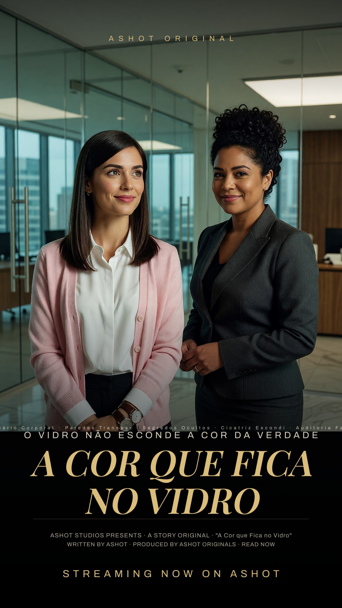 A Cor que Fica no Vidro
