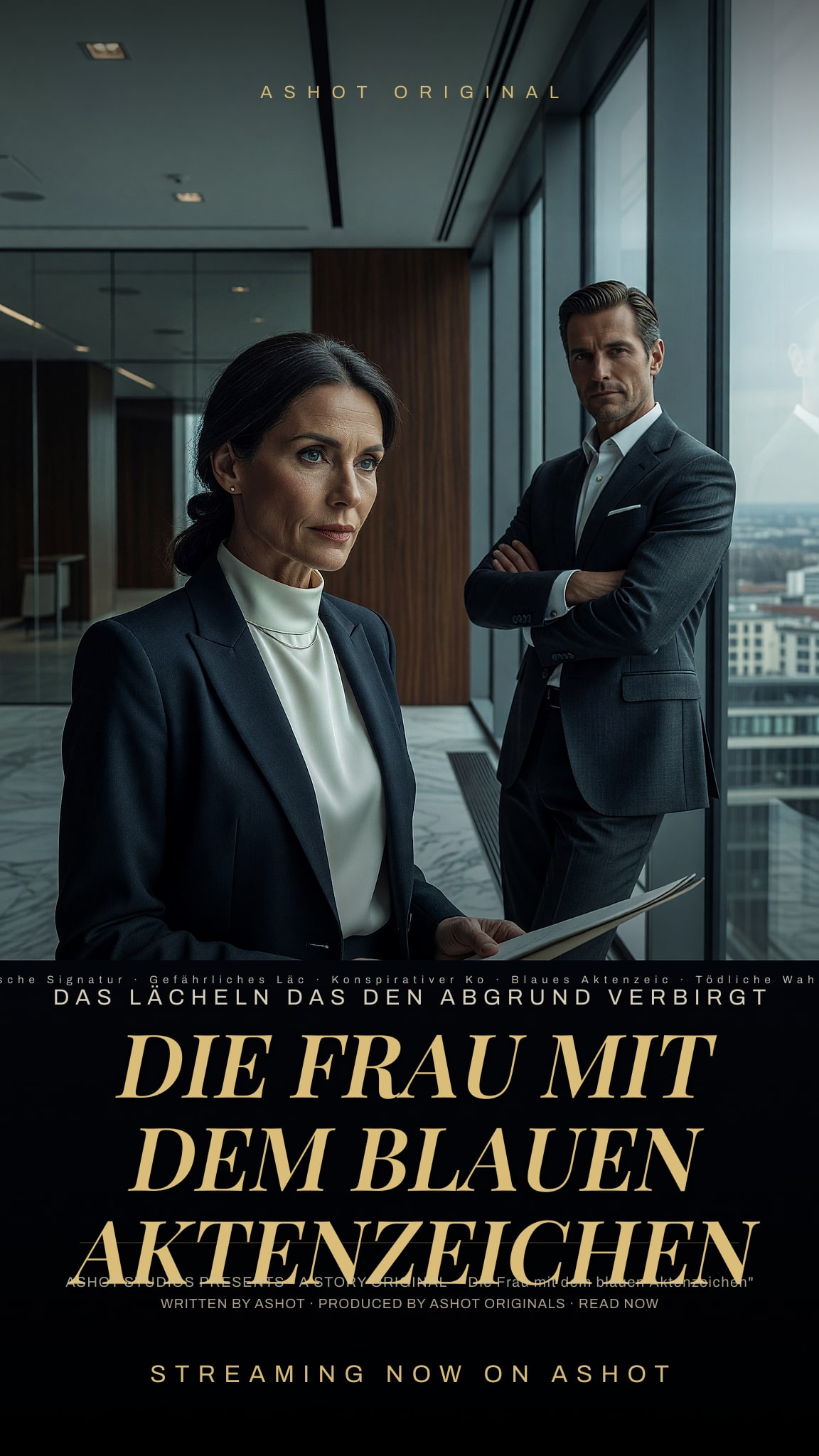 Die Frau mit dem blauen Aktenzeichen