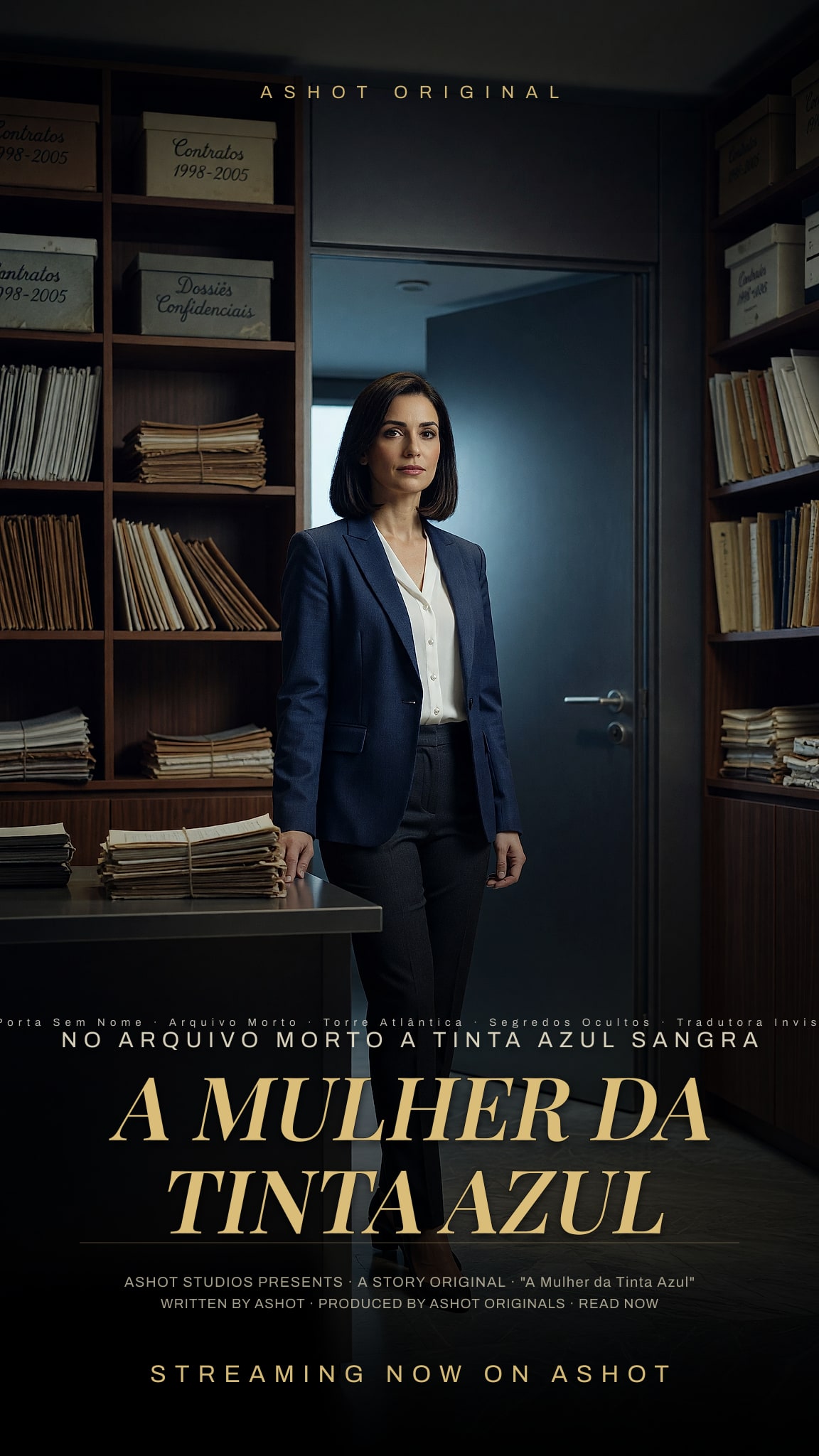 A Mulher da Tinta Azul