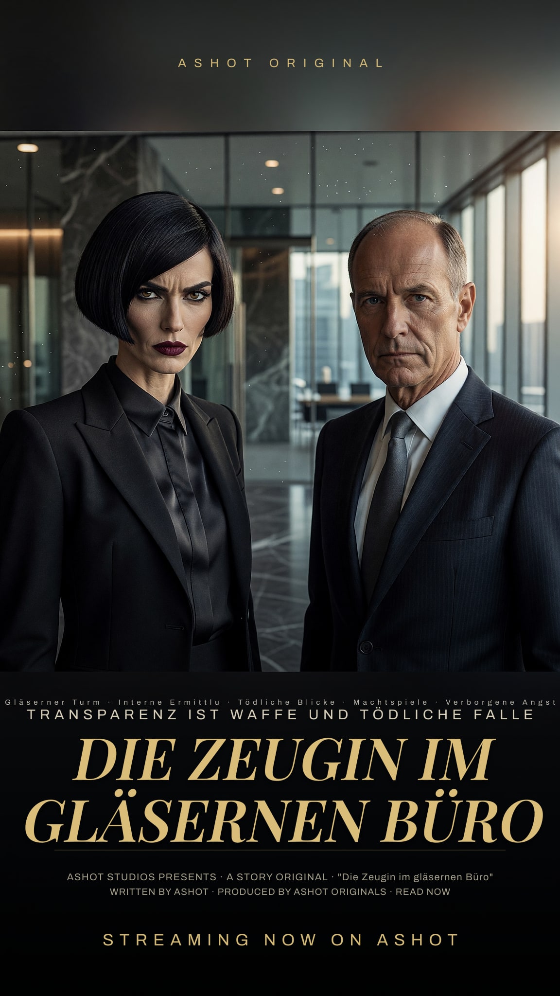 Die Zeugin im gläsernen Büro