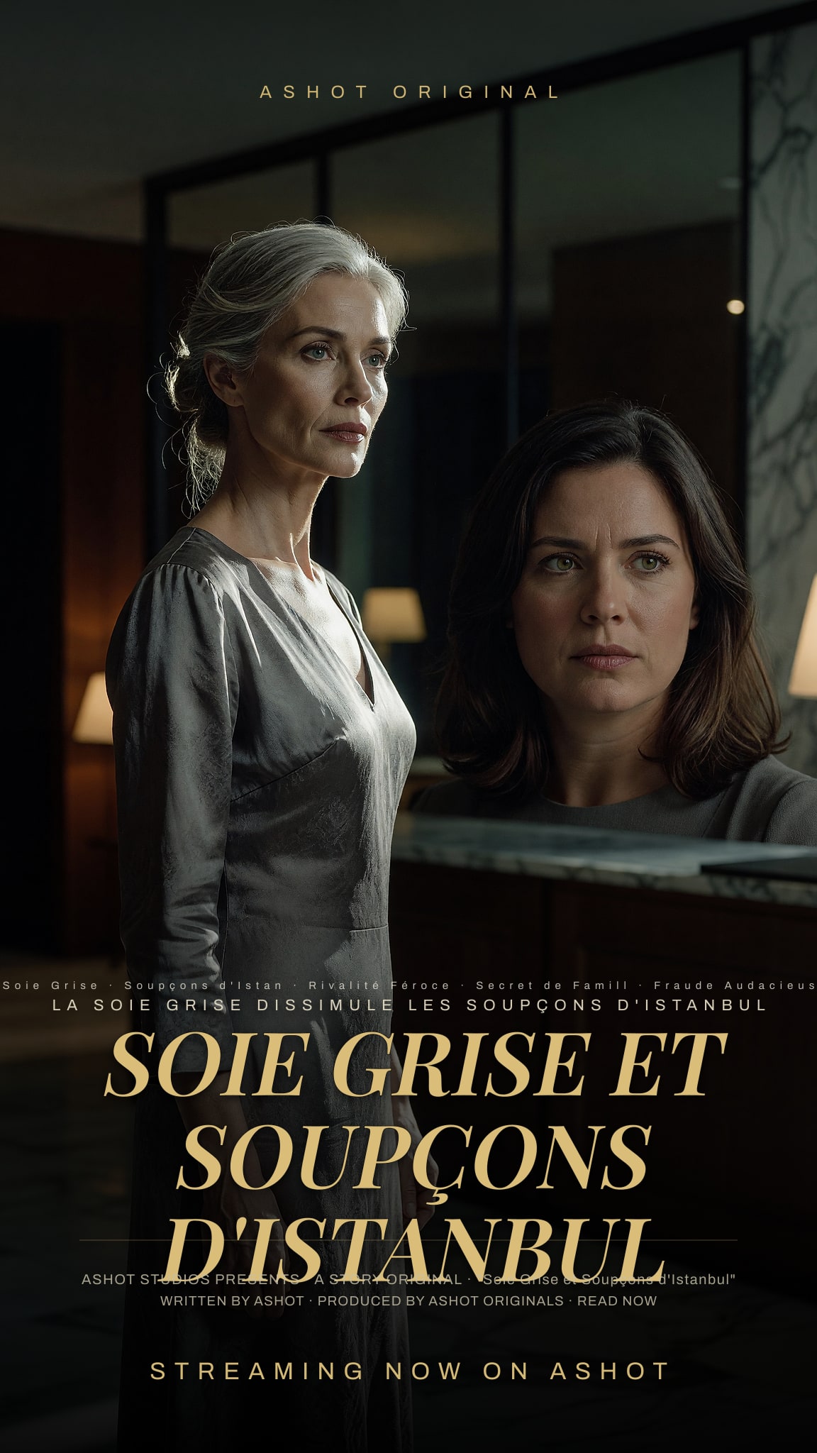 Soie Grise et Soupçons d'Istanbul