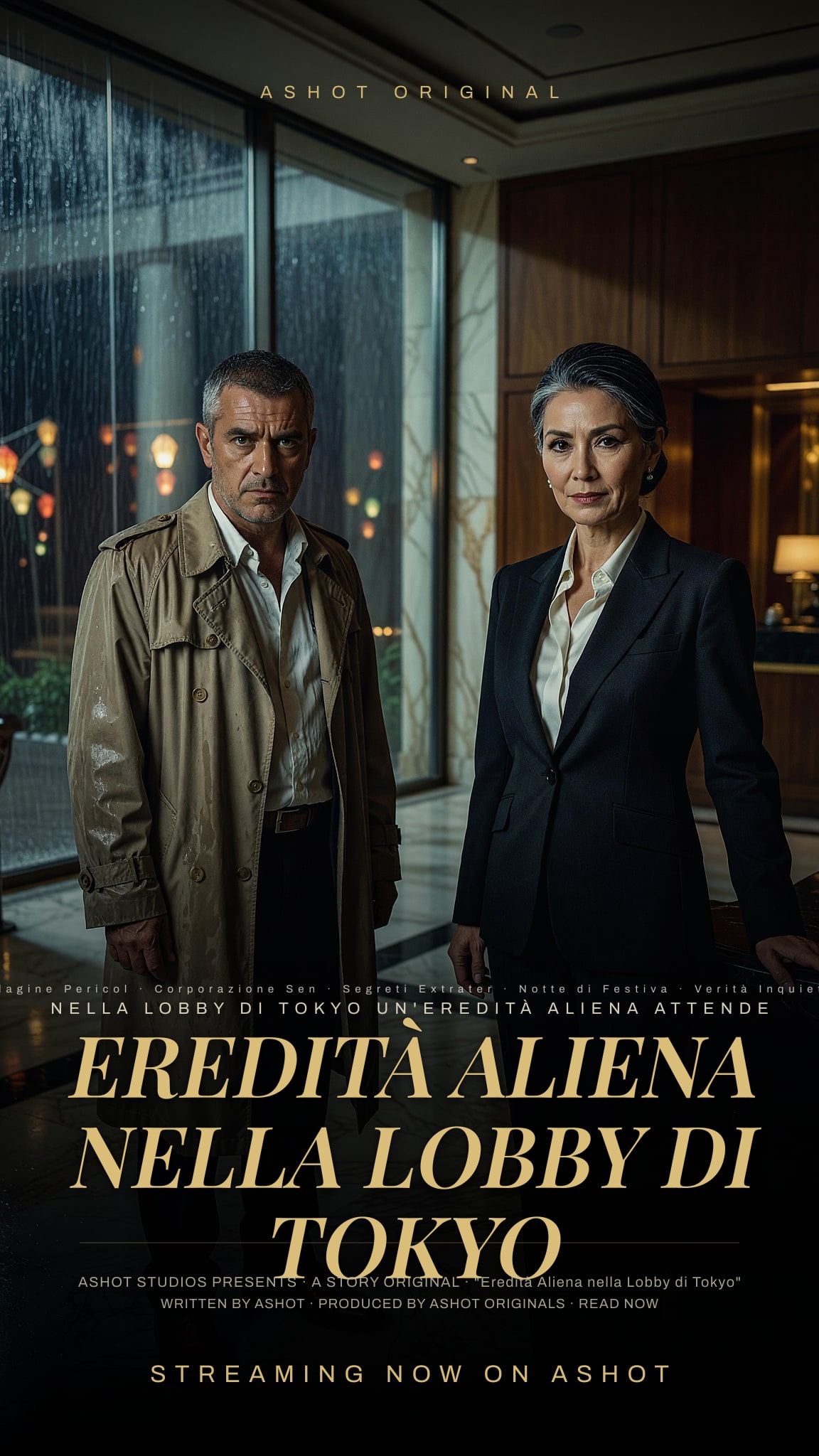 Eredità Aliena nella Lobby di Tokyo