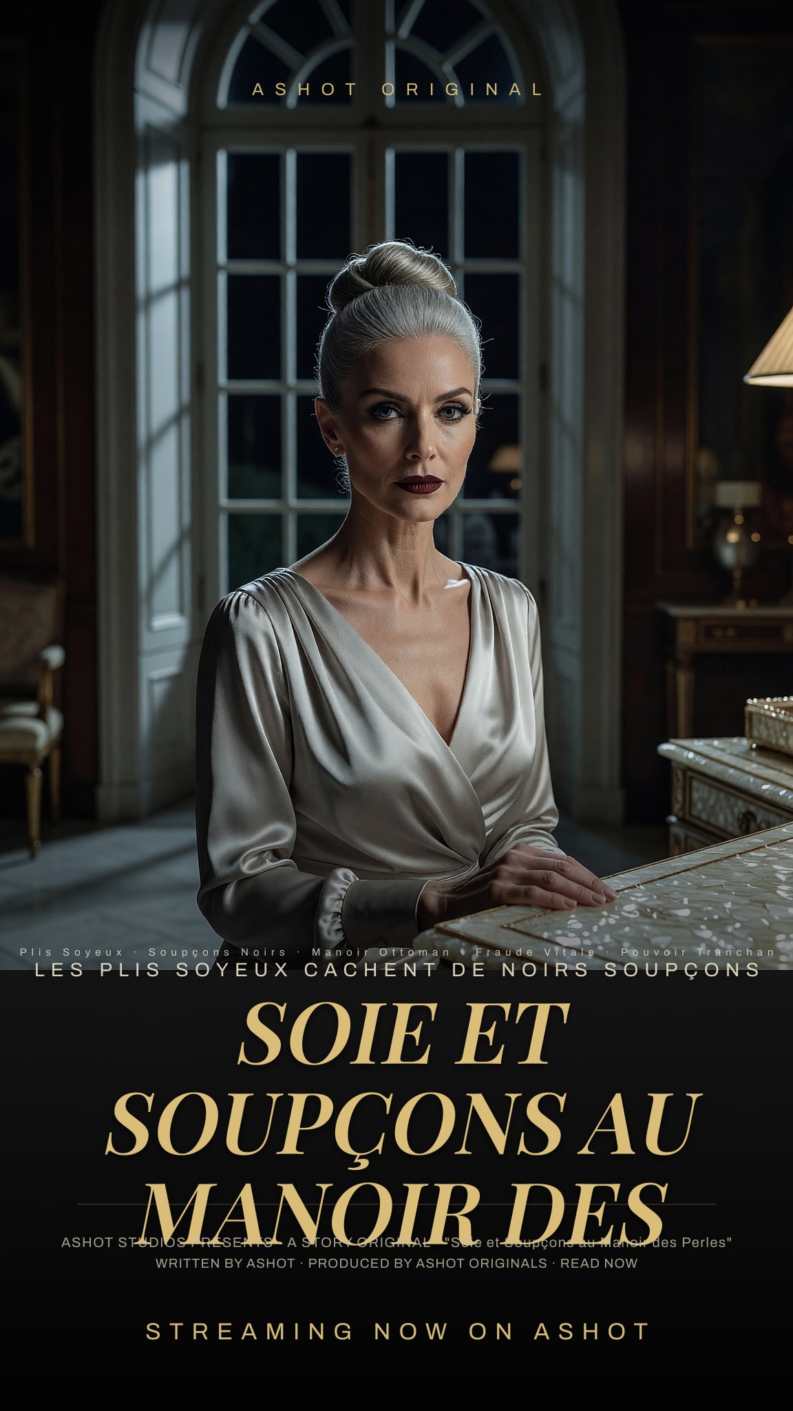 Soie et Soupçons au Manoir des Perles