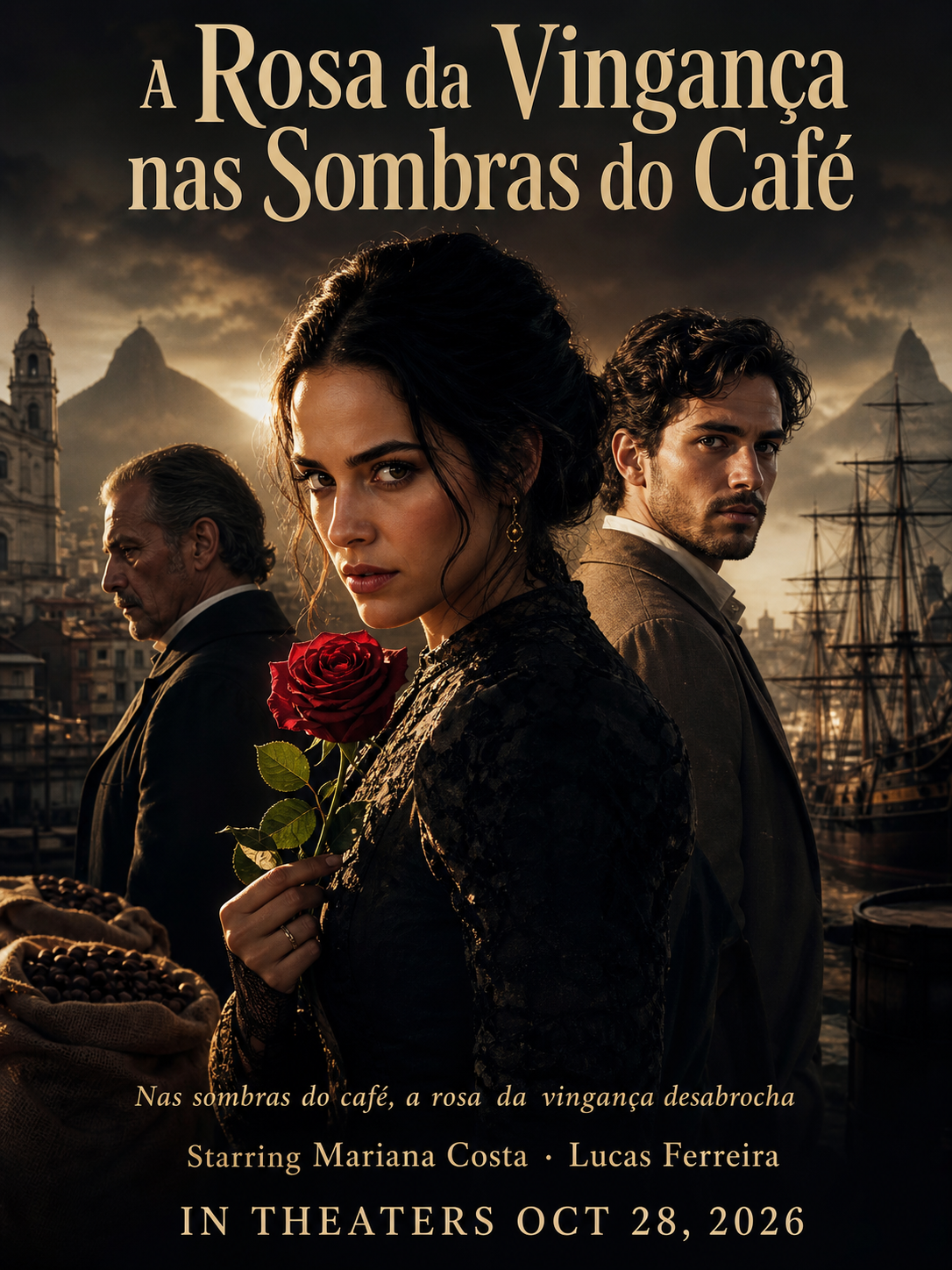 A Rosa da Vingança nas Sombras do Café