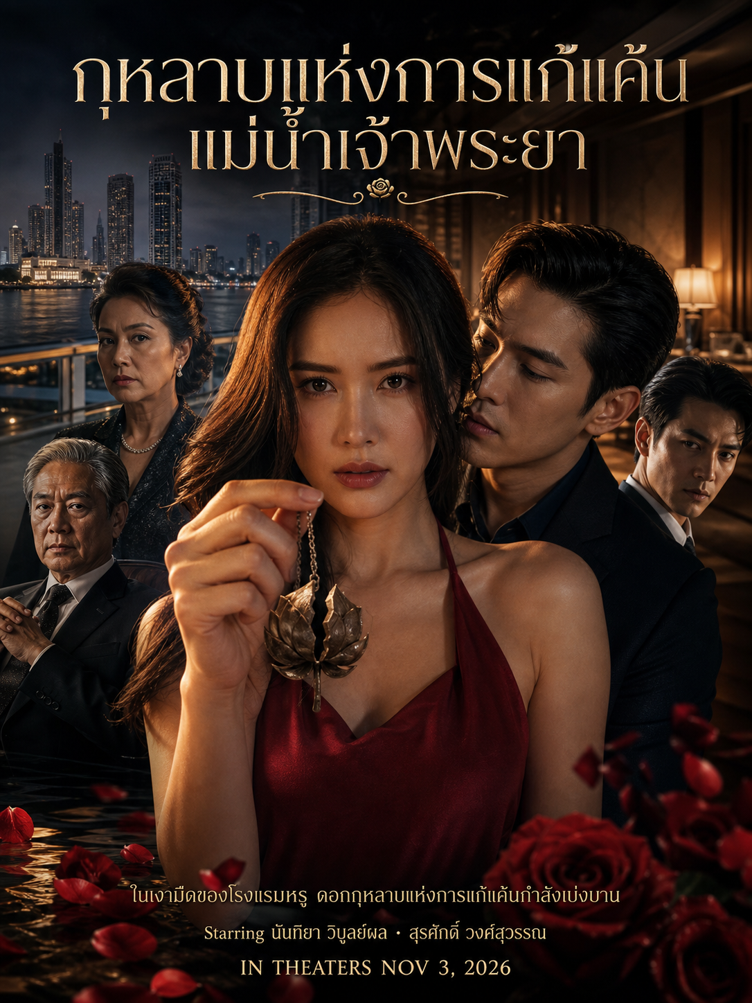 กุหลาบแห่งการแก้แค้นแม่น้ำเจ้าพระยา